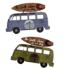 Classic VW Van with Surfboard Magnet
