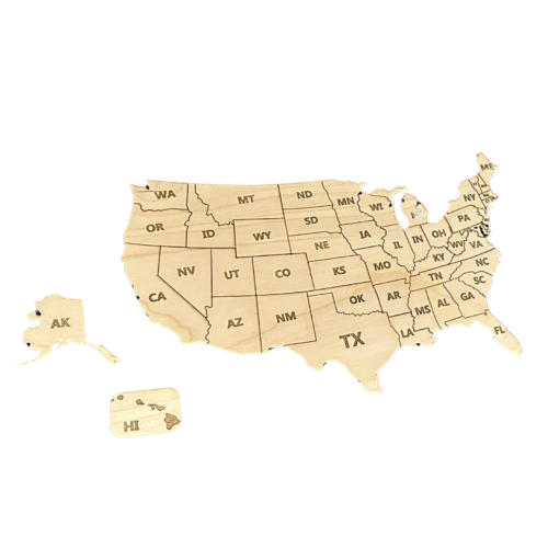 United States Map Magnet