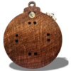 Cute Snowman Wooden Christmas Countdown Ornament